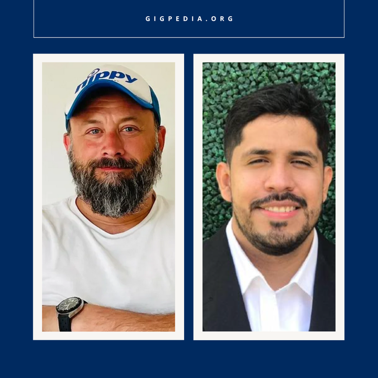 Diego Amondaray, CEO of Nippy, and José Luis Tello, CTO